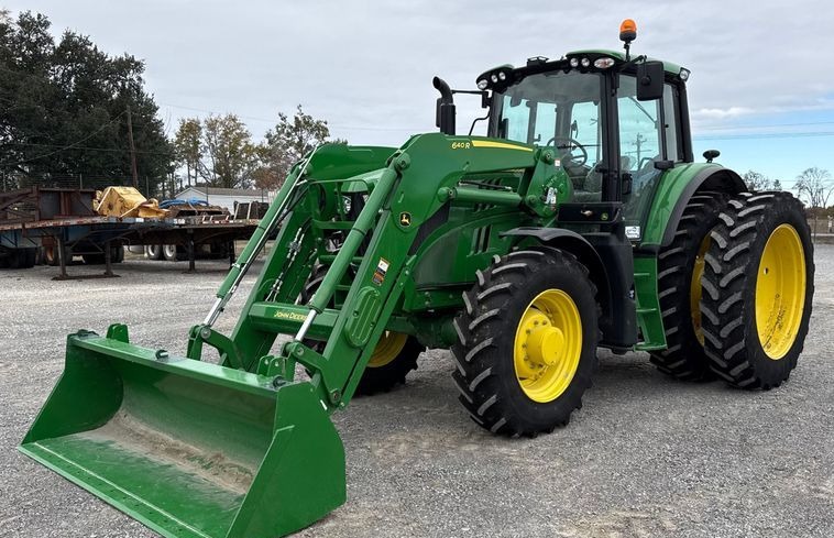 2022 John Deere 6155M MFWD tractor